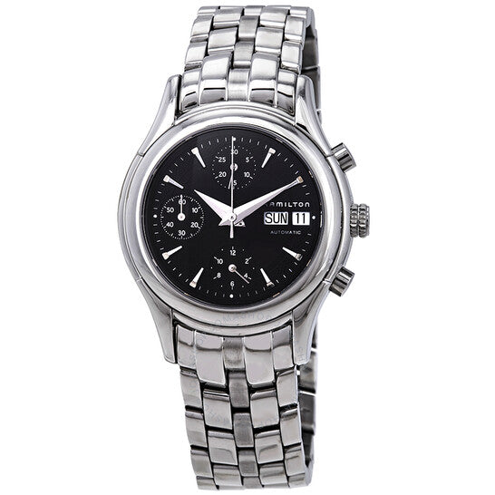 Hamilton, Linwood Chronograph Automatic Black Dial Men's Watch