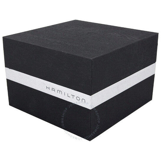 Hamilton, Pan Europ Black Dial Leather Men's Watch