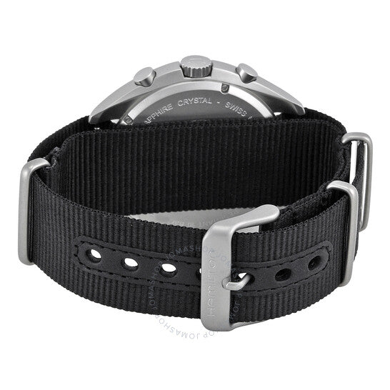 Hamilton, Pilot Pioneer Chronograph Black Dial Men's Watch