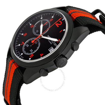 Hamilton, Pilot Pioneer Chronograph Black Dial Men's Watch