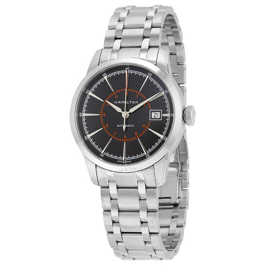 Hamilton, Railroad Automatic Black Dial Men's Watch