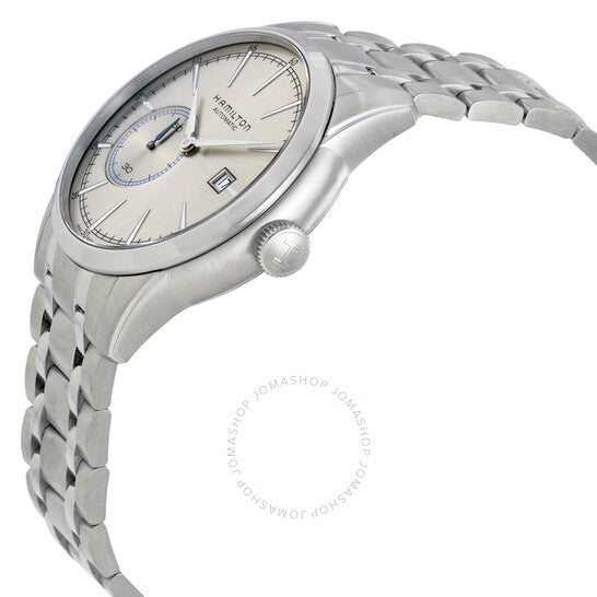 ساعة هاميلتون، رايلرود أوتوماتيكية للرجال بمينا رمادي فضي