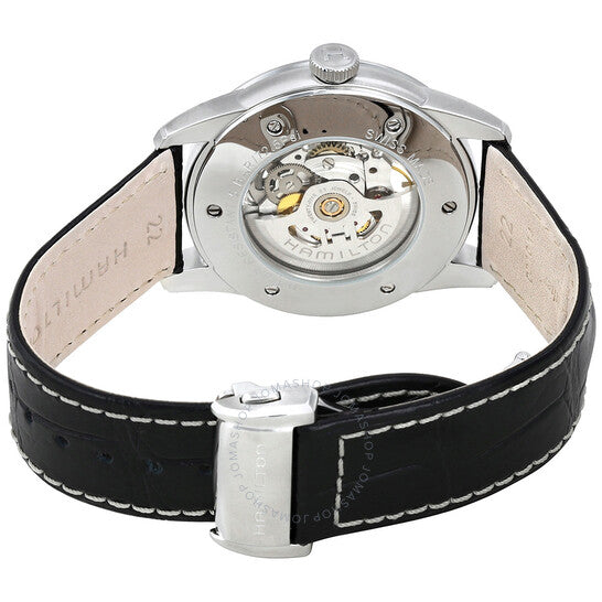 Hamilton, Railroad Silver Skeleton Dial Men's Watch