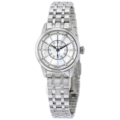 Hamilton, Railroad White Mother of Pearl Dial Ladies Watch