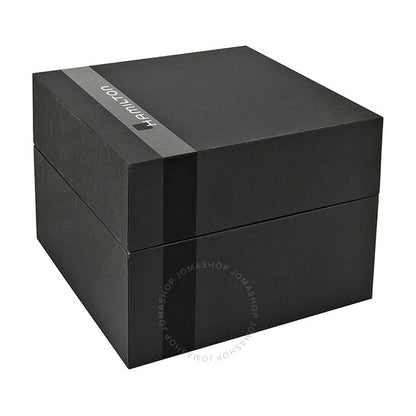 ساعة هاميلتون كرونوغراف أوتوماتيكية للرجال باللون الذهبي الوردي