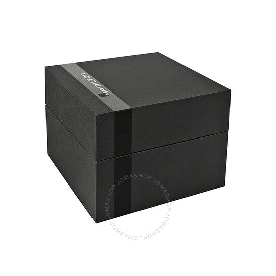 Hamilton, Thinomatic Black Dial Black Leather Strap Men's Watch