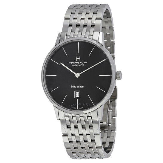 Hamilton, Timeless Classic Intra-Matic Black Dial Men's Watch