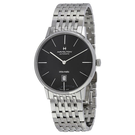 Hamilton, Timeless Classic Intra-Matic Black Dial Men's Watch