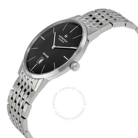 Hamilton, Timeless Classic Intra-Matic Black Dial Men's Watch