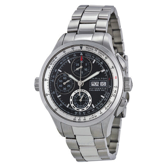 Hamilton, Uhren Khaki Black Dial Stainless Steel Men's Watch