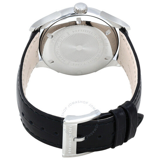Hamilton, Valiant Silver Dial Black Leather Men's Watch