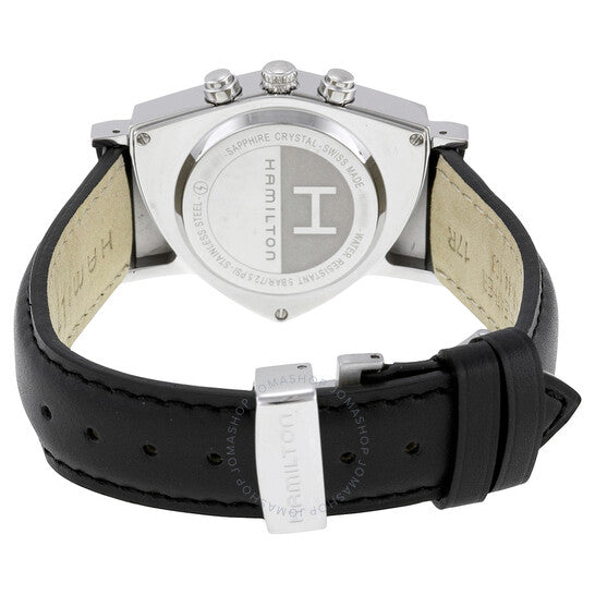 Hamilton, Ventura Chrono Black Dial Shield Shaped Men's Watch