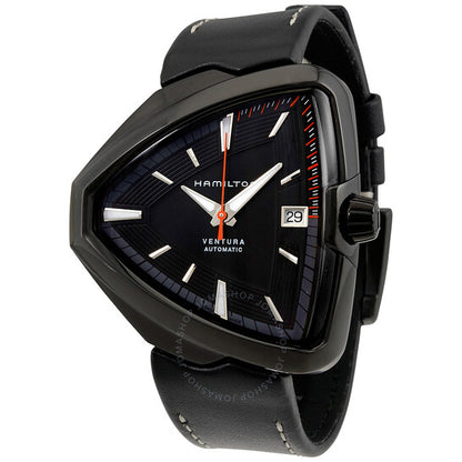 ساعة هاميلتون فينتورا إلفيس 80 أوتوماتيكية للرجال على شكل درع