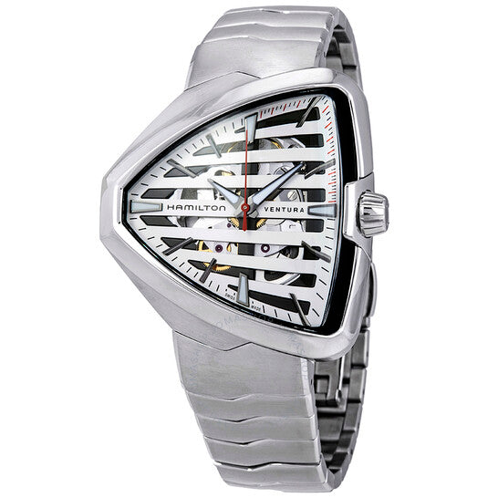 Hamilton, Ventura Elvis80 Automatic Skeleton Shield Shaped Men's Watch