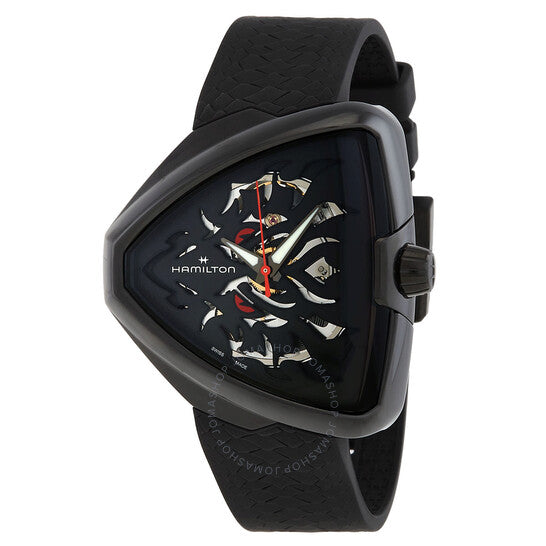 Hamilton, Ventura Elvis80 Skeleton Dragon Automatic Black Dial Watch