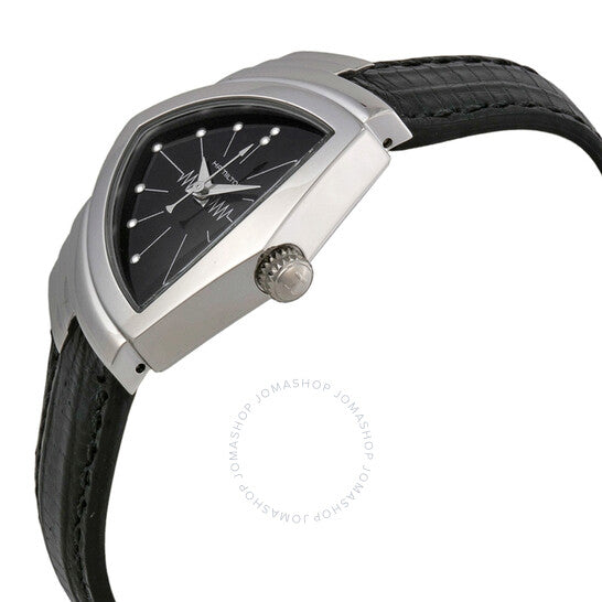 Hamilton, Ventura Black Dial Asymmetric Ladies Watch