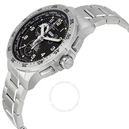 Hamilton, Worldtimer Chronograph Black Dial Men's Watch