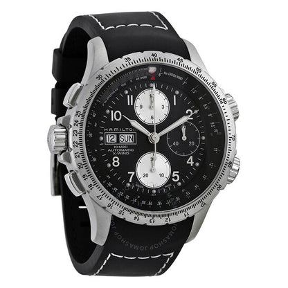 Hamilton, X-Wind Black Dial Automatic Chronograph Men's Watch