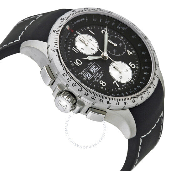Hamilton, X-Wind Black Dial Automatic Chronograph Men's Watch