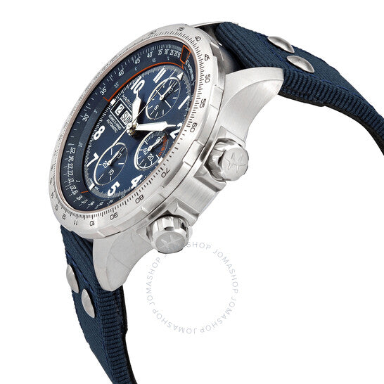 Hamilton, X-Wind Lefty Chronograph Automatic Blue Dial Men's Watch