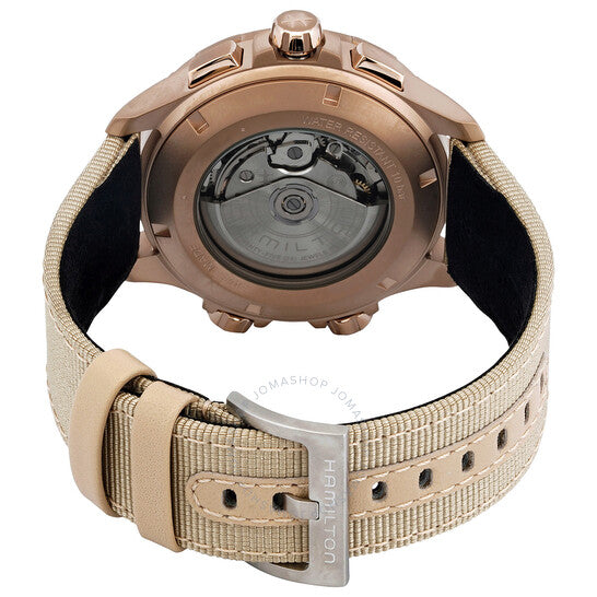 ساعة هاميلتون إكس-ويند ليفتي كرونوغراف أوتوماتيكية للرجال