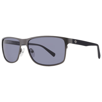 Blue Rectangular Men's Sunglasses