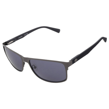 Blue Rectangular Men's Sunglasses