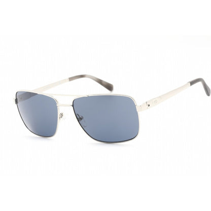 Men's Black Rectangular Sunglasses