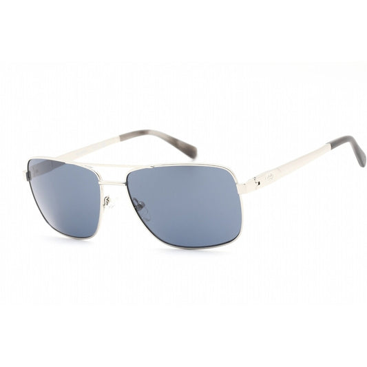 Men's Black Rectangular Sunglasses