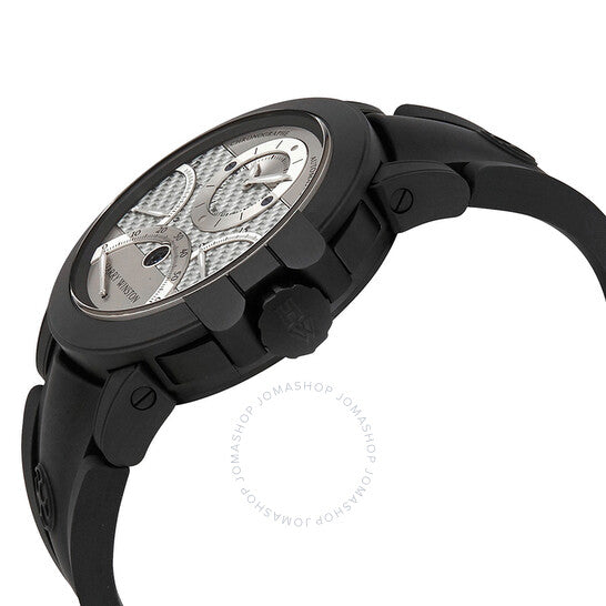 Harry Winston, Ocean Triple Retrograde Chronograph Automatic Silver Dial Men's Watch
