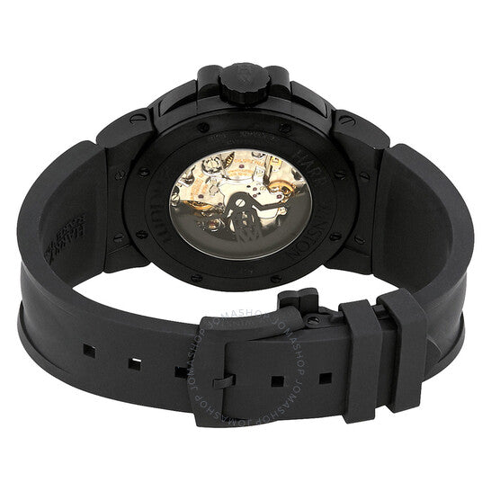 Harry Winston, Ocean Triple Retrograde Chronograph Automatic Silver Dial Men's Watch