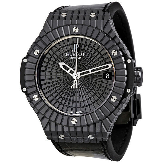 Hublot, Big Bang Caviar Black Ceramic Men's Watch 346CX1800BR