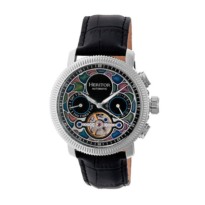 Aura Automatic Black Dial Men's Watch