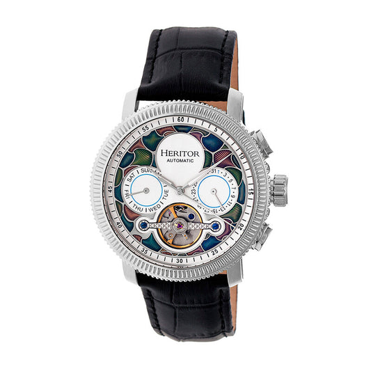 Aura Automatic Vitreous Enamel Dial Men's Watch