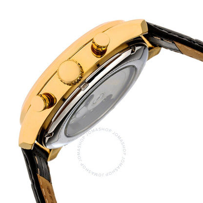 Heritor, Benedict Automatic Multi-Function Black Dial Men's Watch