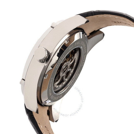 Heritor, Daniels Automatic Black Dial Men's Watch