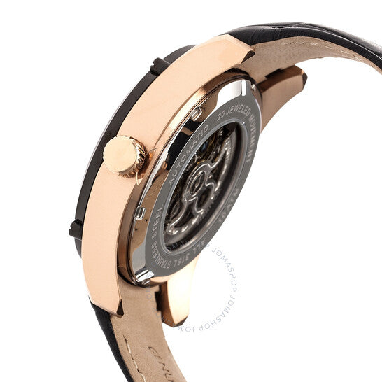 Heritor, Daniels Automatic Black Dial Men's Watch