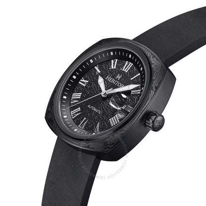 Heritor, Davenport Black Dial Men's Watch