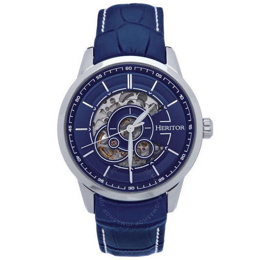 Heritor, Davies Blue Dial Men's Watch