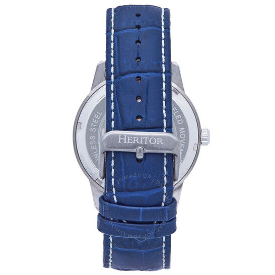 Heritor, Davies Blue Dial Men's Watch