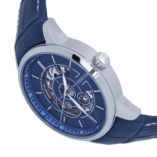 Heritor, Davies Blue Dial Men's Watch