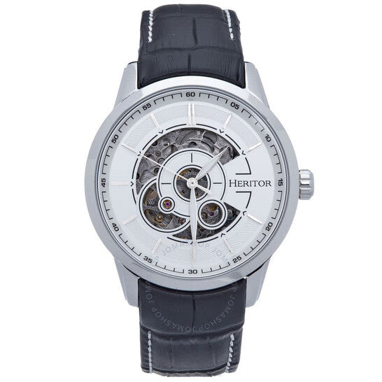Heritor, Davies White Dial Men's Watch