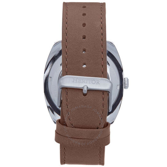 Heritor, Gatling Automatic Black Dial Men's Watch