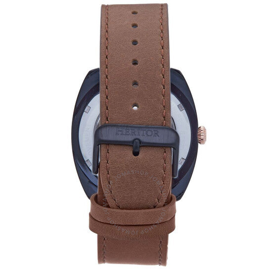 Heritor, Gatling Automatic Rose Gold Dial Men's Watch