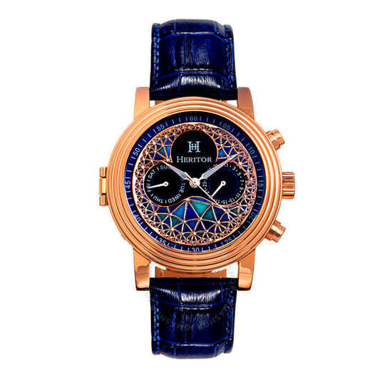 Heritor, Legacy Automatic Multi-Color Dial Men's Watch