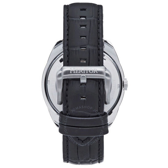 Heritor, Roman Black Dial Men's Watch