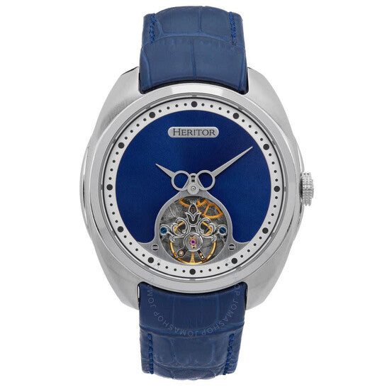 Heritor, Roman Blue Dial Men's Watch