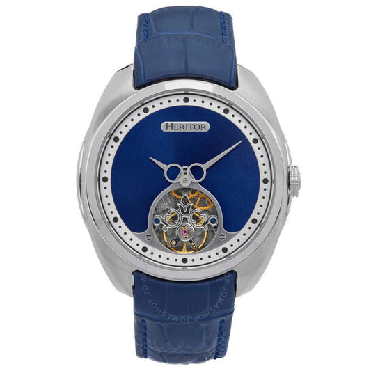 Heritor, Roman Blue Dial Men's Watch