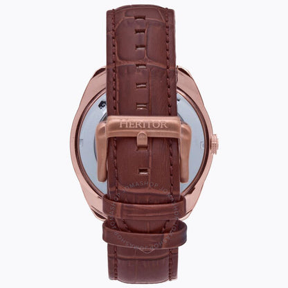 Heritor, Roman Automatic Brown Dial Men's Watch