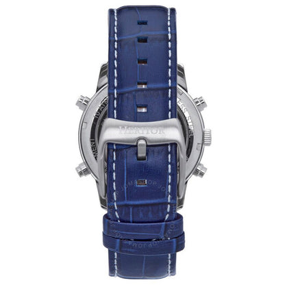 Heritor, Wilhelm Silver-tone Dial Men's Watch